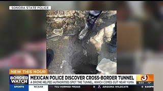 Mexican police discover new cross-border tunnel in Arizona