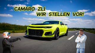 Camaro ZL1! Wir stellen vor! Wheelspin im 2/3 Gang, ob ich das halten kann?V8 Kompressor mit Druck