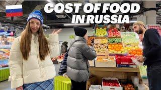 GROCERY SHOPPING IN RUSSIA  What $50 can get you in Moscow 2025?