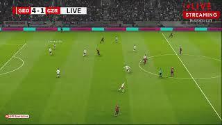 Georgia vs Czech Republic | UEFA Nations League 2024 | Football Live Match Today