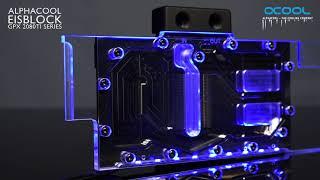 product video: Alphacool Eisblock GPX Plexi Light gpu fullcover RGB-LED water cooler
