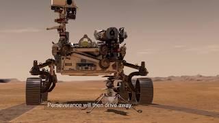 Testing the Mars Helicopter Delivery System on NASA's Perseverance Rover