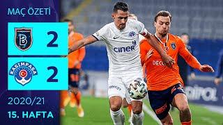 ÖZET: M. Başakşehir 2-2 Kasımpaşa | 15. Hafta - 2020/21