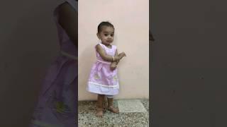 One and half year old Nitara Dancing #cutebaby #nitara #myprincess #youtubeshorts #viralshort