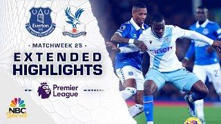 Everton v. Crystal Palace | PREMIER LEAGUE HIGHLIGHTS | 2/19/2024 | NBC Sports