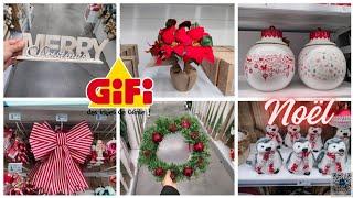 ARRIVAGE DÉCO ET VAISSELLE DE NOËL GIFI  