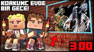 EFEKAN AND ALPEREN ESRARENGIZ ARE SPENDING A NIGHT AT HOME!  -Minecraft