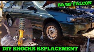 BA/BF Falcon front Shocks/struts replacement DIY