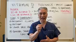 Vitamin D Deficiency-Most Common Signs and Symptoms Plus Dosages 