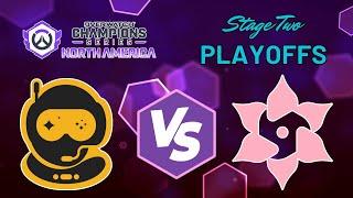 Spacestation Gaming vs Sakura Esports - Playoffs LBQF | OWCS NA Stage 2