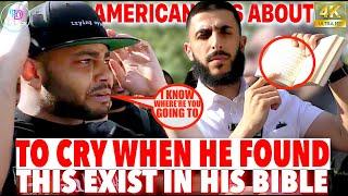 AMERICAN PREACHER COOKED HIMSELF & CRIED! ALI DAWAH SPEAKERS CORNER