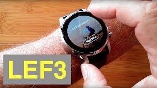 LEMFO LEF3 4G Android 7.1.1 Always Time Display Stainless Steel Smartwatch: Unboxing and 1st Look