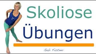  16 min. Skoliose Übungen | Wirbelsäule bewegt und stabilisiert | ohne Geräte, im Stehen