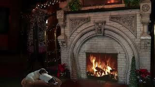 1 Hour Christmas In A Victorian Hotel Fireplace Sounds in 432hz