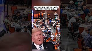 POV: Walking into the Poker Room on the Weekend  #wpt #poker #casino #shorts