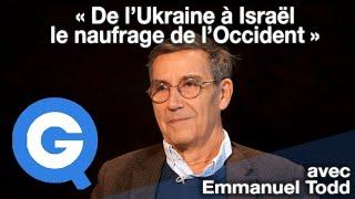 « De l’Ukraine à Israël : le naufrage de l’Occident » avec Emmanuel Todd [EXTRAIT]