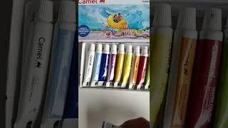 Camel # Water Colour Tubes # Review #Shorts ️️