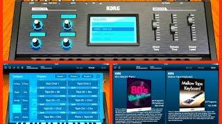 Korg MODULE - Mellow Tape Keyboard Expansion Pack Demo - for iPad