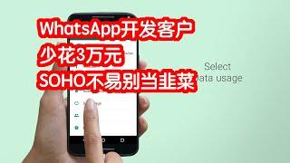 WhatsApp开发客户----韭菜节省3万元, 获客系统底层逻辑