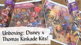 Unboxing: NEW Thomas Kinkade Disney Diamond Paintings! Licensed & Budget-friendly Hobby Lobby Finds