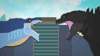 Godzilla vs Zilla Jr - The Final Battle (part 1) PREVIEW | DinoMania - Godzilla cartoons