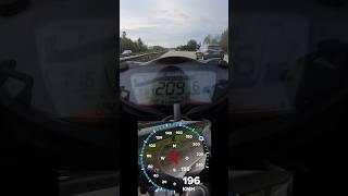 Suzuki SV650 GPS TOPSPEED auf Autobahn #shorts