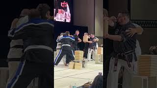 World Championship 3 Directional Board Breaking Black Belt Martial Arts Challenge | US Open