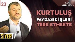 Kurtuluş Faydasız İşleri Terk Etmekte | Muhammed Emin Yıldırım (22. Ders)