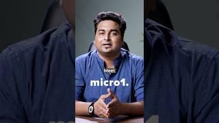 AI Simplifies Tech Hiring Like Never Before! Micro1 | Artificial Intelligence #shorts