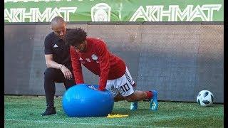 Mohamed salah training on his own   Egyptian king @MoSalah