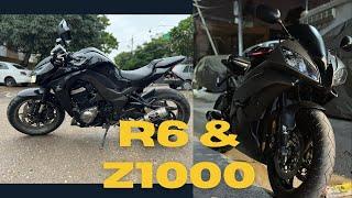 | R6 OR Z1000 | IS THERE ANY COMPARISON?| SHAZZY ALI MOTOVLOGS |