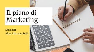 Il piano di marketing