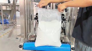 Samfull 5kg 10kg powder bag vertical form fill seal vffs packing machine