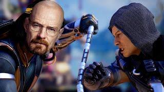 Takeda Quoting Walter White I Am the Danger To Smoke - Breaking Bad Reference | Mortal Kombat 1