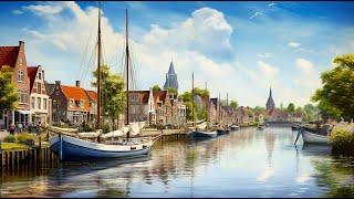 Spakenburg is een fantastisch Nederlands dorp  Nederland 4K