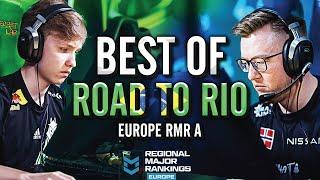 CS GO - BEST PLAYS OF IEM ROAD TO RIO 2022 EUROPE RMR A!