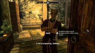 Skyrim Imperial Gameplay 7: Compelling Tribute [HD]