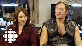 Talking Riftworld Chronicles with Erin Karpluk and Tahmoh Penikett | CBC Connects