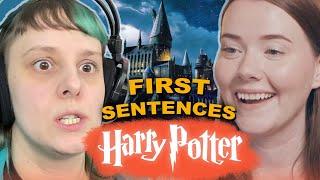 Erkennst DU den HARRY POTTER Charakter am ersten Satz!?  | mit @coldmirror