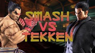 Tekken vs Smash Kazuya Comparison Reaction!