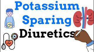 Potassium Sparing Diuretics (pharmacology, mechanism, indications, side effects) all in 10 minutes