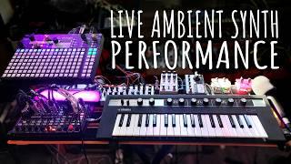 Demo of My Ambient Synth Setup with a Song from Scratch #synthstromdeluge #ambient