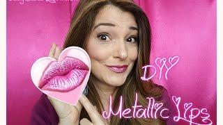 How to get Metallic Lips- BEAUTY SECRETS- Lisa Monoson