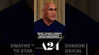 He will play a motivational guru. #shorts #movie #a24 #film #dwaynejohnson #therock #movies