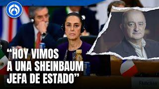 Sheinbaum fue al G20 para ser escuchada por nosotros los mexicanos: Roy Campos