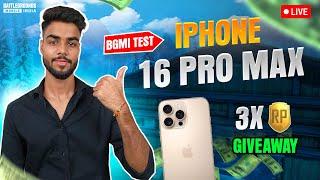 iPhone 16 Pro Max Live Bgmi & Pubg Test - Road To 500K