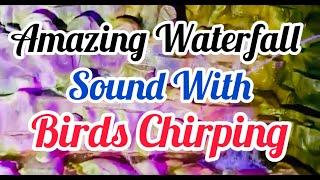 Relaxing River Sounds: Peaceful Forest River with Birds Chirping | #meditation #relax #waterfall