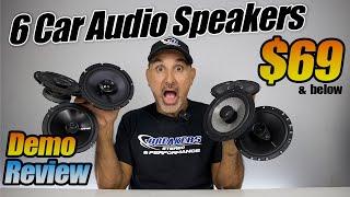 We Tested these 6 Car Audio 6.5" Co-Ax Speakers and Found the Best Choice