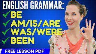 How to use BE in English | Basic English Grammar