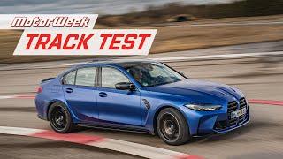 The 2022 BMW M3 Competition xDrive is a Supercar in Sedan Clothing | MotorWeek Track Test